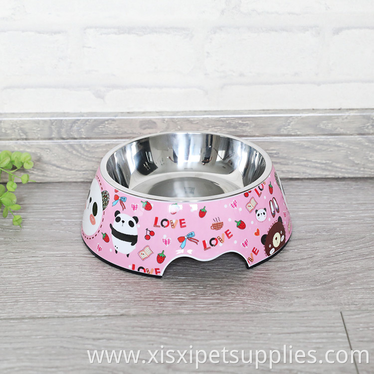 Support Samples Wholesale Factory Price Pet Dog Melamine Food Bowl